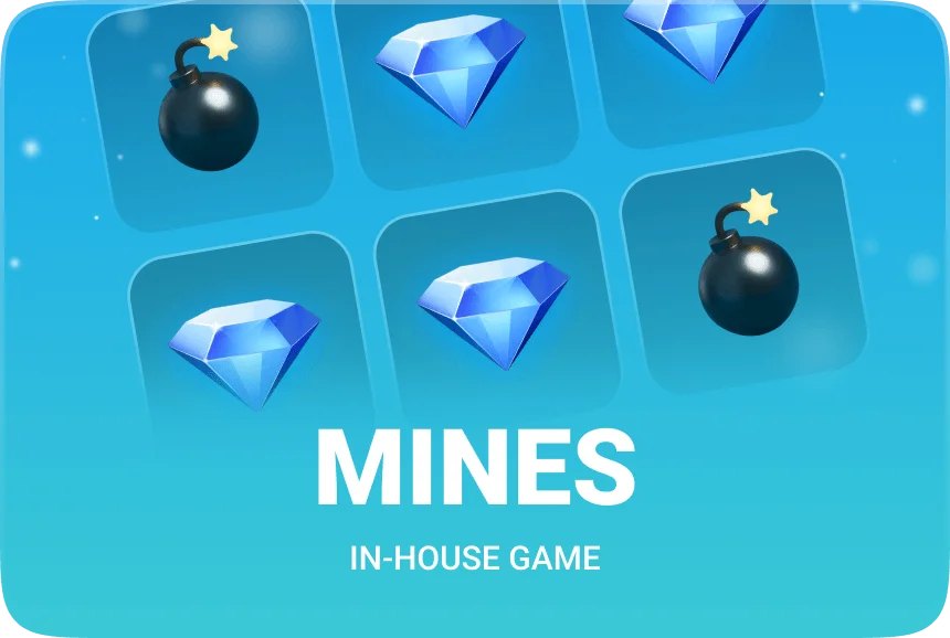 Демо-режим Mines в Riobet